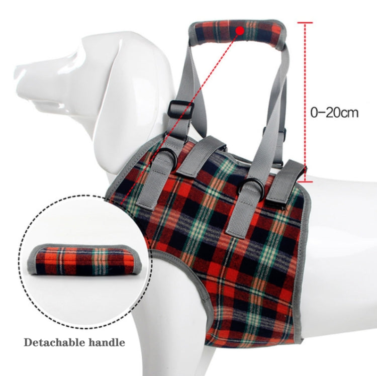 Pet Leg Straps Disabled & Injured Elderly Dog Auxiliary Belt, Size: XL, Style:Hind Leg