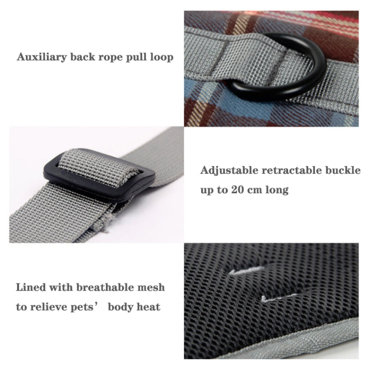 Pet Leg Straps Disabled & Injured Elderly Dog Auxiliary Belt, Size: XL, Style:Hind Leg