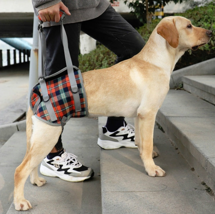 Pet Leg Straps Disabled & Injured Elderly Dog Auxiliary Belt, Size: XL, Style:Hind Leg
