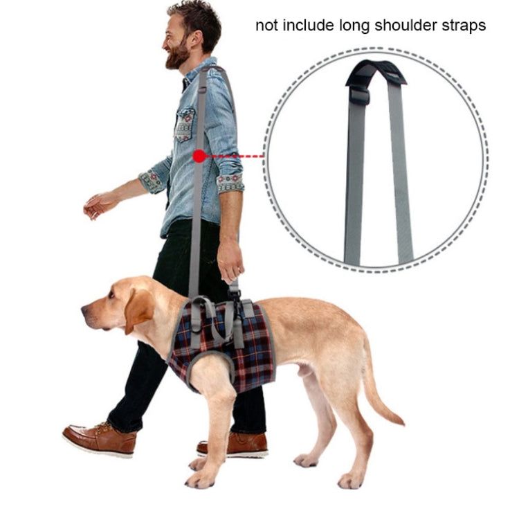 Pet Leg Straps Disabled & Injured Elderly Dog Auxiliary Belt, Size: XL, Style:Hind Leg