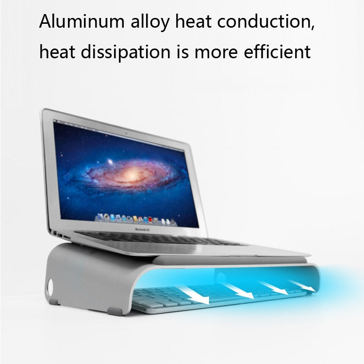 15.6 inch Aluminum Alloy Notebook Heightening Bracket Computer Cooling Bracket
