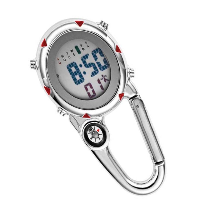 Mountain Climbing Watch Multifunctional Stainless Steel Hook Watch