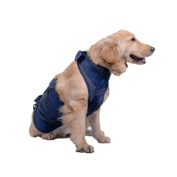 Pet Leash Senior Dogs Walking Aids Chest Harness, Size: S