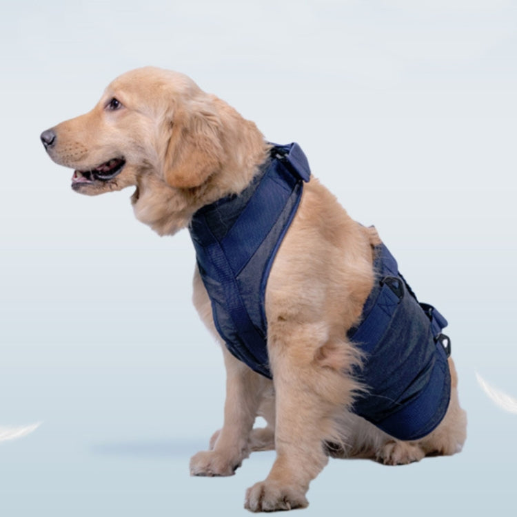 Pet Leash Senior Dogs Walking Aids Chest Harness, Size: L