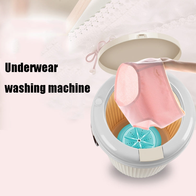 WV-981 Household Travel Portable Mini Turbo Super Vibrating Wave Washing Machine