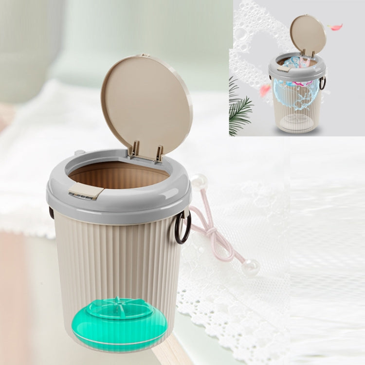 WV-981 Household Travel Portable Mini Turbo Super Vibrating Wave Washing Machine