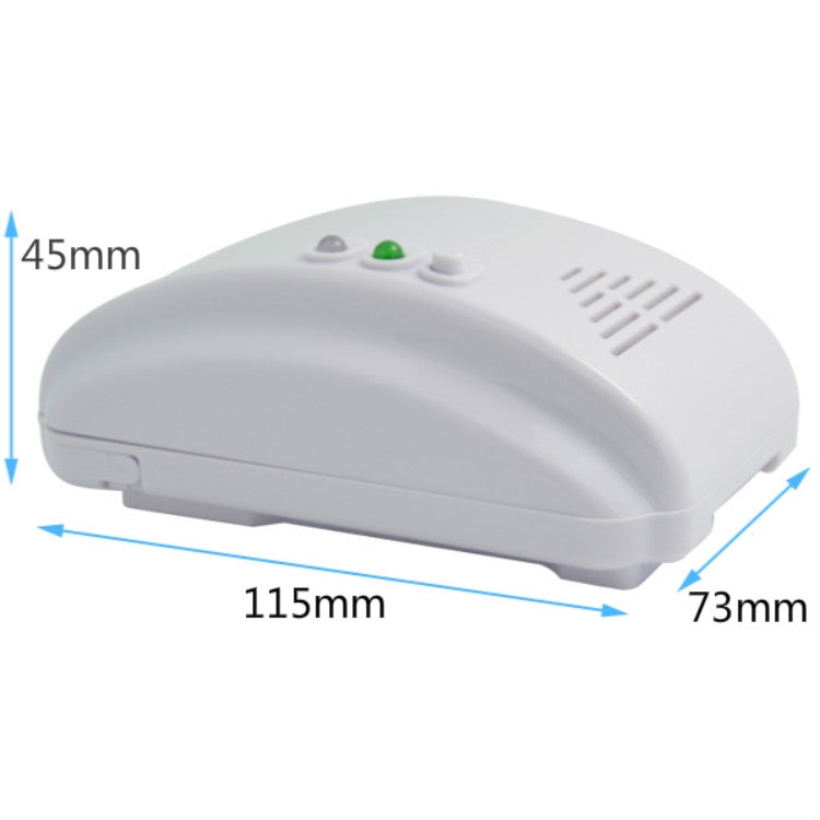 Wall-mounted Home Security Control Coal Gas Natural Gas LPG Leaking Detector, AC 110-240V, US Plug