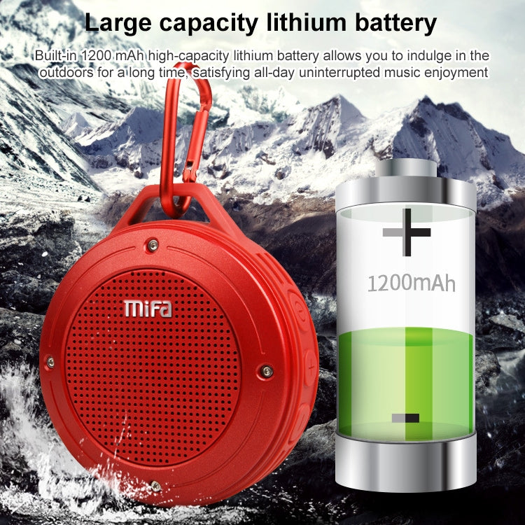 mifa IXP6 Waterproof Mini Portable Bass Wireless Bluetooth Speaker Built-in Mic