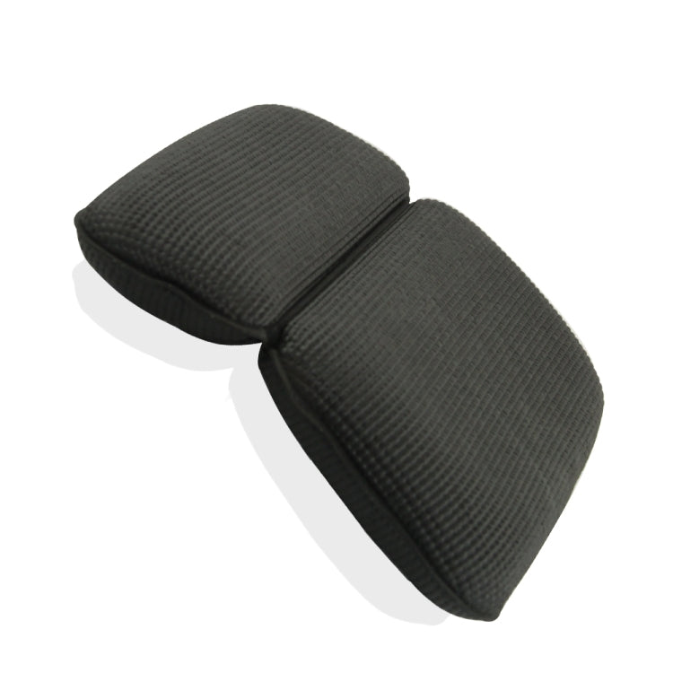Comfortable Bathroom Bathtub Pillow with Eco-Friendly Suction Cup, Color:Black