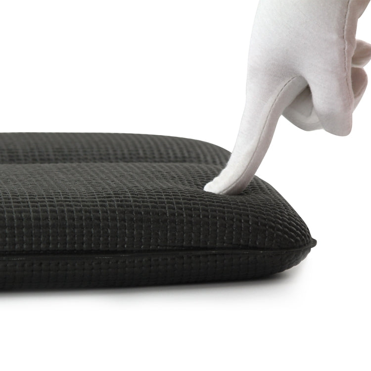 Comfortable Bathroom Bathtub Pillow with Eco-Friendly Suction Cup, Color:Black