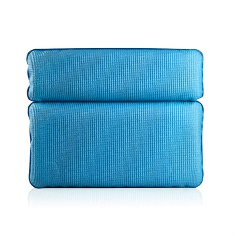 Comfortable Bathroom Bathtub Pillow with Eco-Friendly Suction Cup, Color:Blue