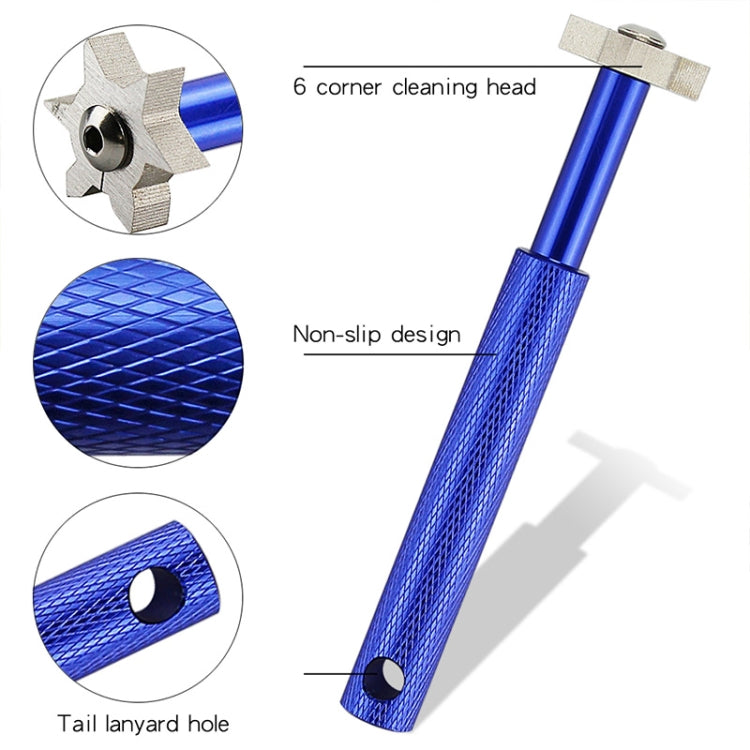 2 PCS Golf Grooving Head Sharpening Strong Wedge Alloy Tool