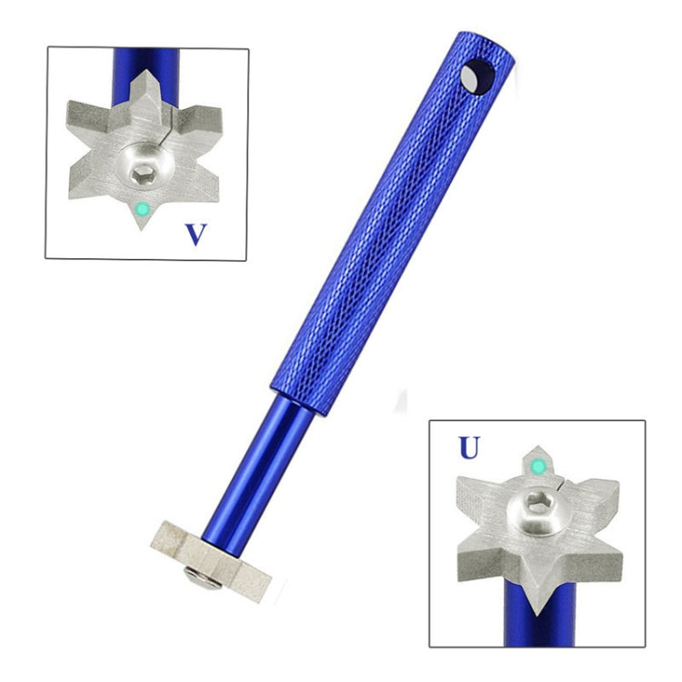 2 PCS Golf Grooving Head Sharpening Strong Wedge Alloy Tool