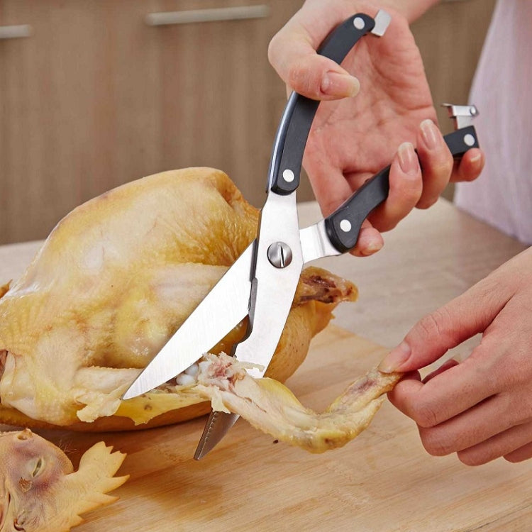 Kitchen Abs Handle Strong Chicken Bone Scissors Fish Bone Scissors