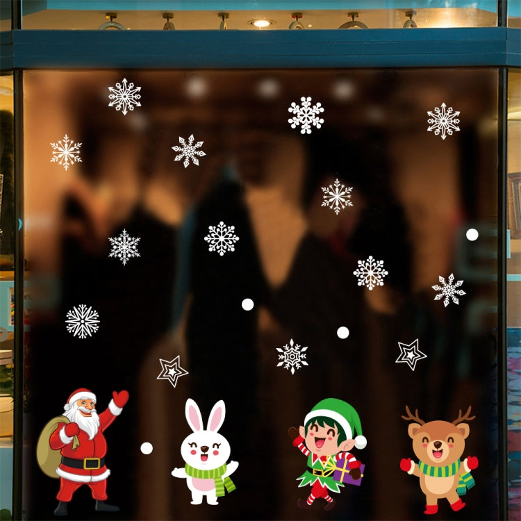 Wall Stickers Electrostatic Window Glass Stickers Christmas Stickers
