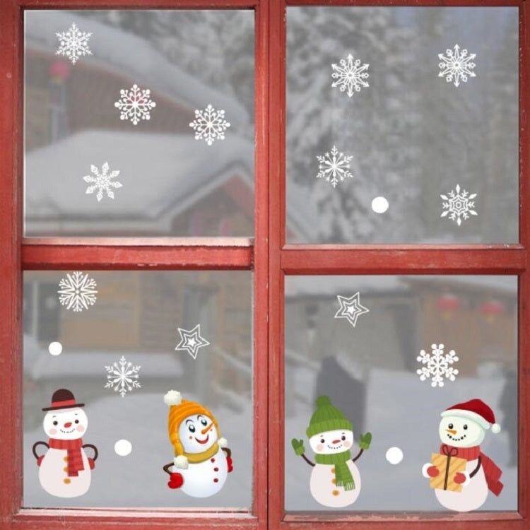 Wall Stickers Electrostatic Window Glass Stickers Christmas Stickers