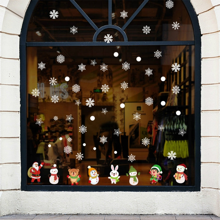 Wall Stickers Electrostatic Window Glass Stickers Christmas Stickers