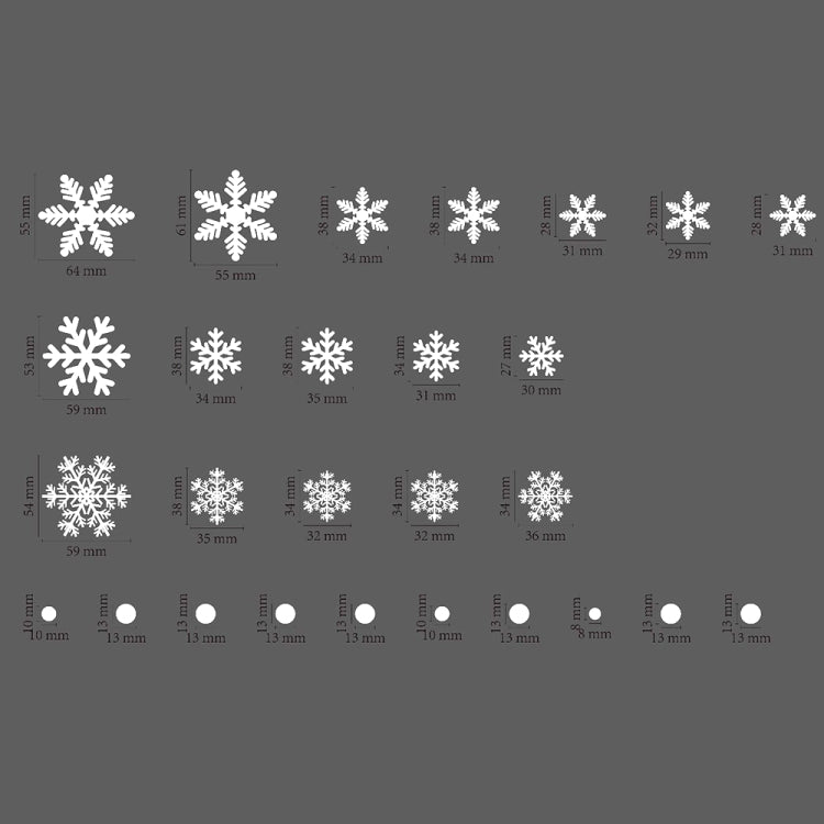 Wall Stickers Electrostatic Window Glass Stickers Christmas Stickers