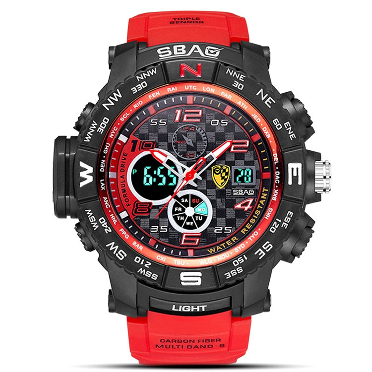Men Watch Multi-Function Waterproof Sports Watches Fashion Casual Student Digital Wristwatches
