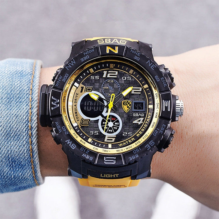 Men Watch Multi-Function Waterproof Sports Watches Fashion Casual Student Digital Wristwatches