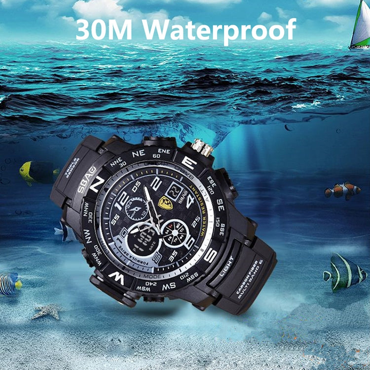 Men Watch Multi-Function Waterproof Sports Watches Fashion Casual Student Digital Wristwatches