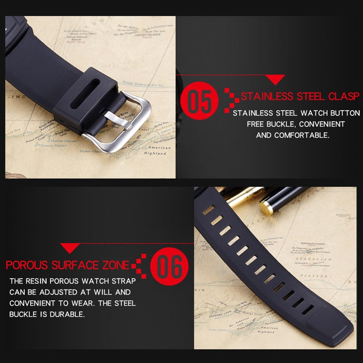 Men Watch Multi-Function Waterproof Sports Watches Fashion Casual Student Digital Wristwatches