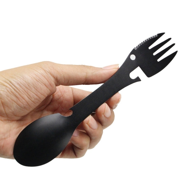 Portable Outdoor Camping Picnic Titanium Spoon Tableware Titanium Fork Ultralight Pure Titanium Spork