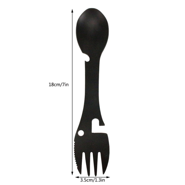 Portable Outdoor Camping Picnic Titanium Spoon Tableware Titanium Fork Ultralight Pure Titanium Spork