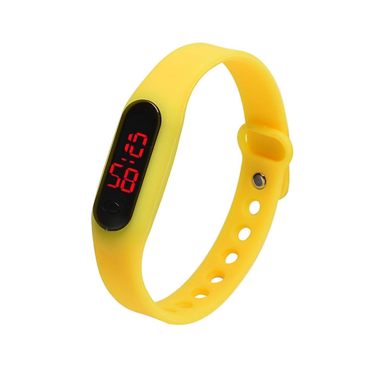 Delicate Sports Watches Rubber LED Women Mens Date Sports Bracelet Digital Wrist Watch