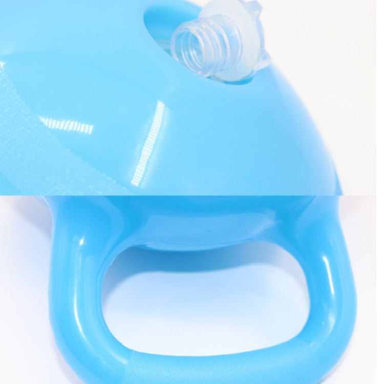 Female Yoga Fitness Dumbbell Water Injection Kettle Bell Double Ear Handle Kettle Bell  Sports Equipment