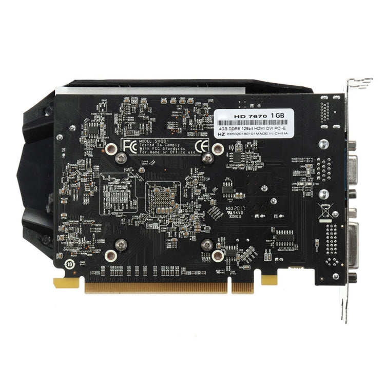 HD7670 1GB DDR5 128Bit Desktop Computer Hd Gaming Graphics Card