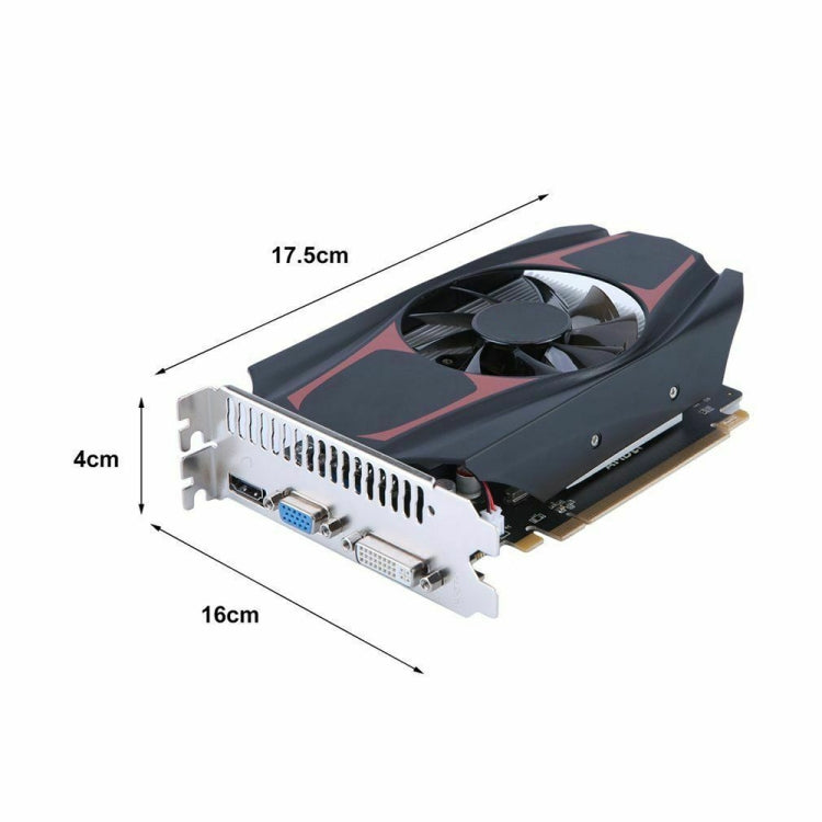 HD7670 1GB DDR5 128Bit Desktop Computer Hd Gaming Graphics Card