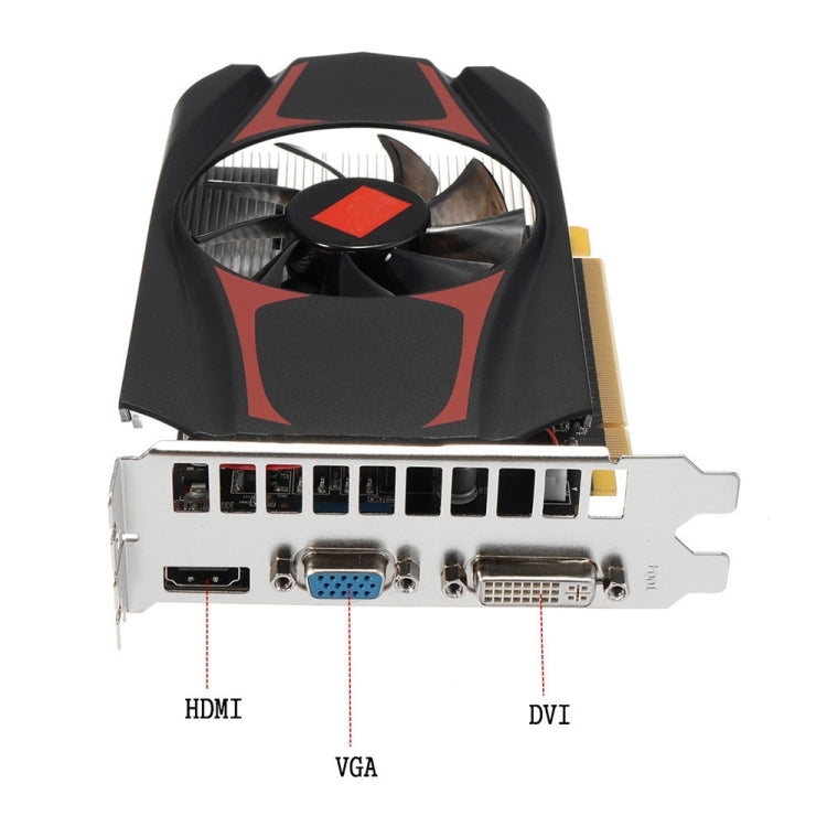 HD7670 1GB DDR5 128Bit Desktop Computer Hd Gaming Graphics Card