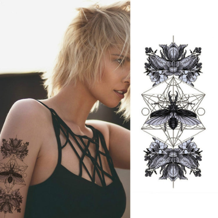 2 PCS Small Full Arm Temporary Waterproof Tattoo Stickers