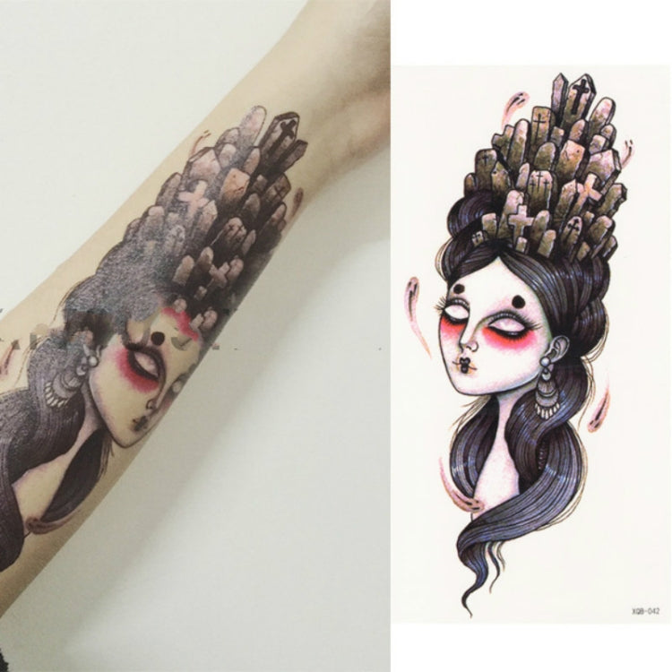 2 PCS Small Full Arm Temporary Waterproof Tattoo Stickers