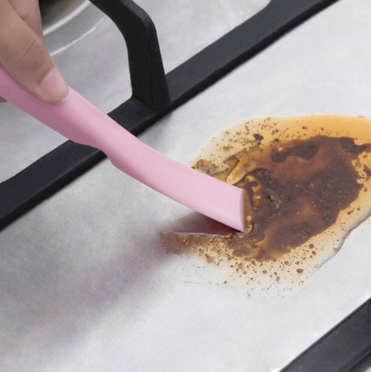 10 PCS Gas Stove Cleaning Double-headed Shovel Kitchen Gadget Gap Decontamination Shovel Door And Window Cleaning Scraper Can Opener Random Color Delivery