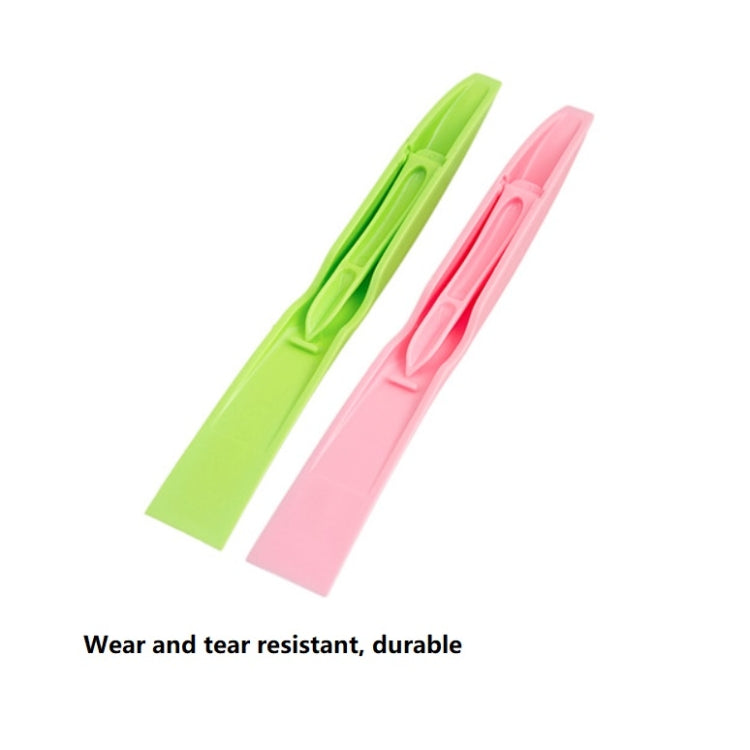 10 PCS Gas Stove Cleaning Double-headed Shovel Kitchen Gadget Gap Decontamination Shovel Door And Window Cleaning Scraper Can Opener Random Color Delivery