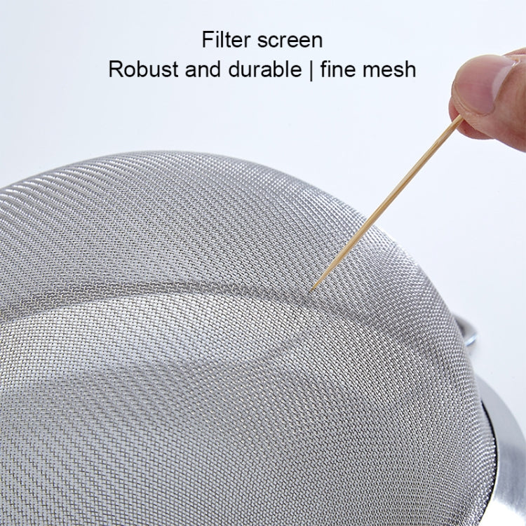 304 Stainless Steel Net Leak Noodles And Dumplings Filter Fried Colander Mesh Screen