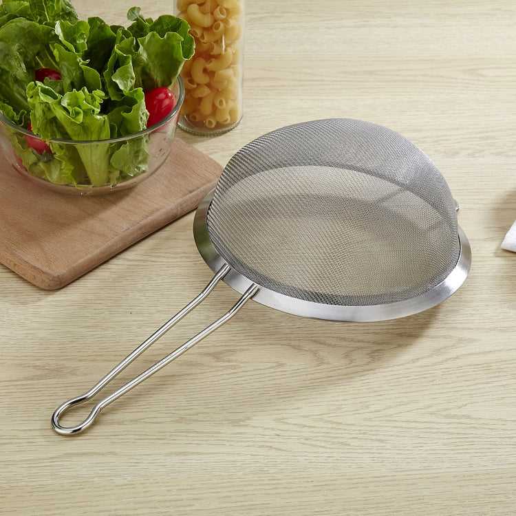 304 Stainless Steel Net Leak Noodles And Dumplings Filter Fried Colander Mesh Screen