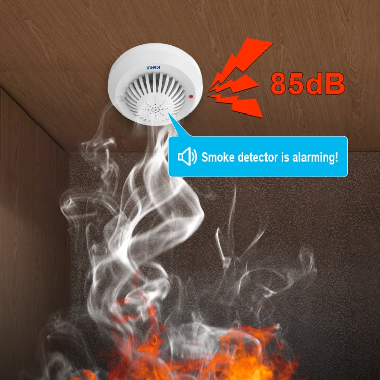 SD03 Voice Prompts Fire Detector Smoke Sensor Remind linkage Home Alarm System