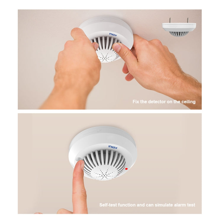 SD03 Voice Prompts Fire Detector Smoke Sensor Remind linkage Home Alarm System