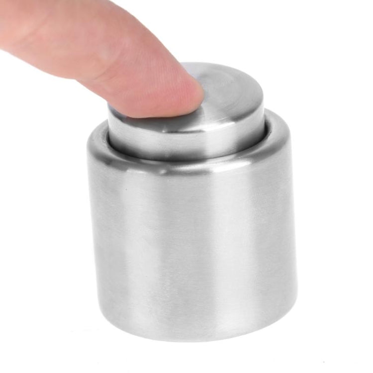 Push Stainless Steel Red Wine Stopper Champagne Stopper, Style:Champagne Stopper