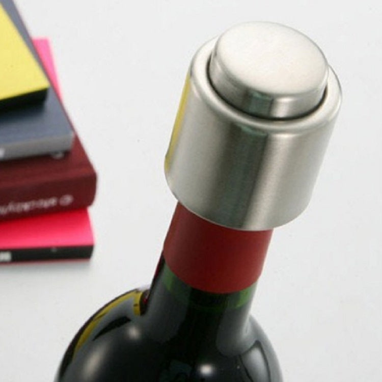 Push Stainless Steel Red Wine Stopper Champagne Stopper, Style:Champagne Stopper