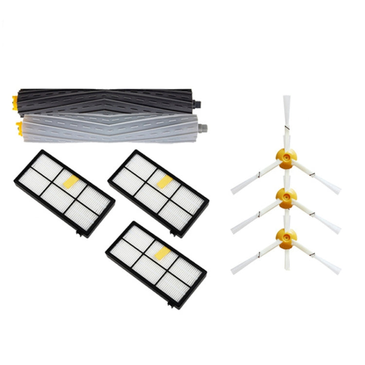 Sweeping Robot Parts Debris Extractor & Hepa Filter side brush for iRobot Roomba 800 900 Series 870 880 980