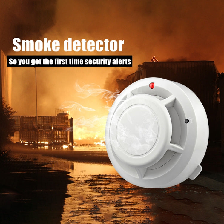 Fire Protection Smoke Detector Wireless Gas Sensor Highly Sensitive Fire Alarm