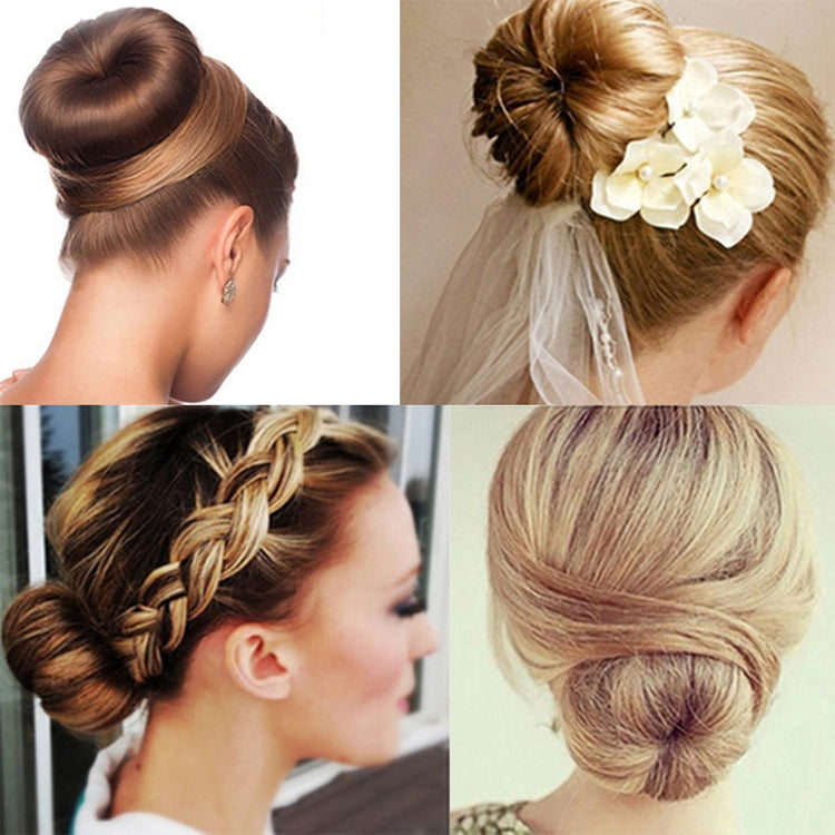 10 PCS Simple Fashion Synthetic Wig Donuts Hairdressing Roll Hair Band
