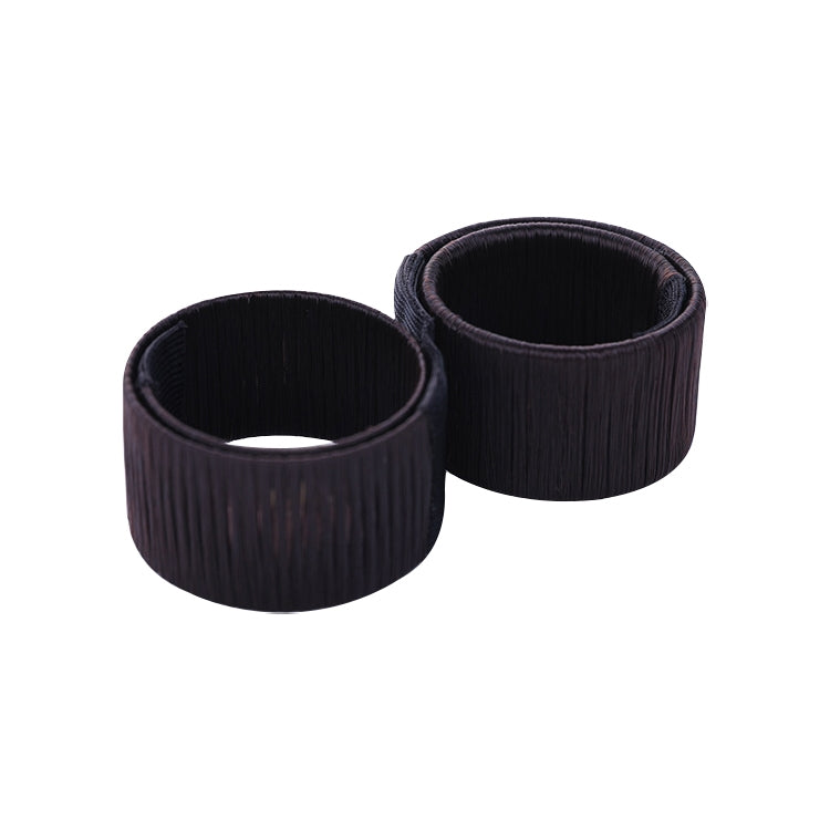 10 PCS Simple Fashion Synthetic Wig Donuts Hairdressing Roll Hair Band