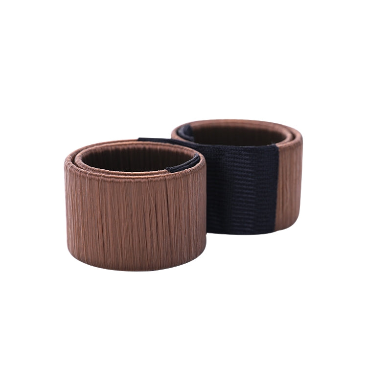 10 PCS Simple Fashion Synthetic Wig Donuts Hairdressing Roll Hair Band