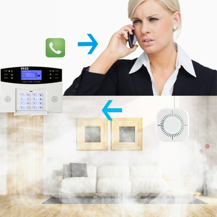 C50D Smoke Detector Wireless 433MHz Fire Security Protection Alarm Sensor