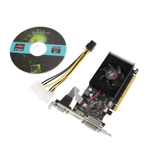 HD6450 2GB DDR3 64Bit Desktop Computer Office Discrete Graphics